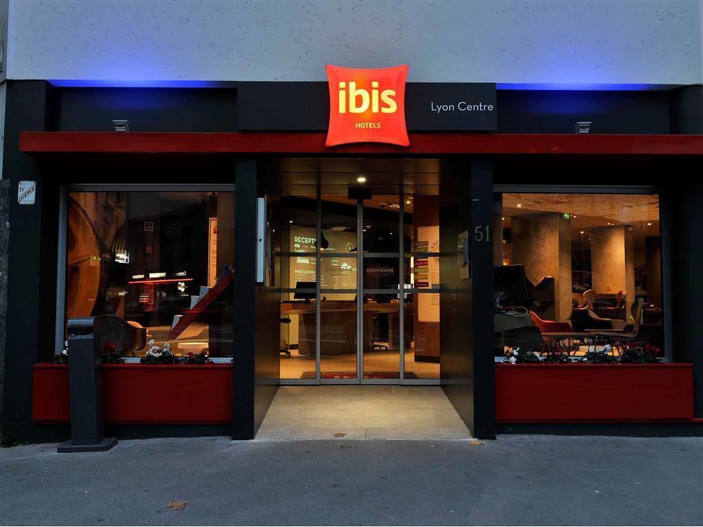 Hotel Ibis Lyon Centre Exterior foto